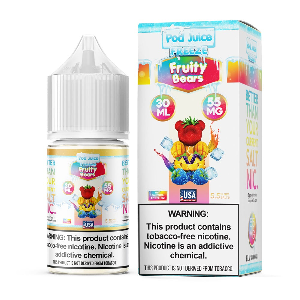 Fruity Bears Freeze By Pod Juice 55