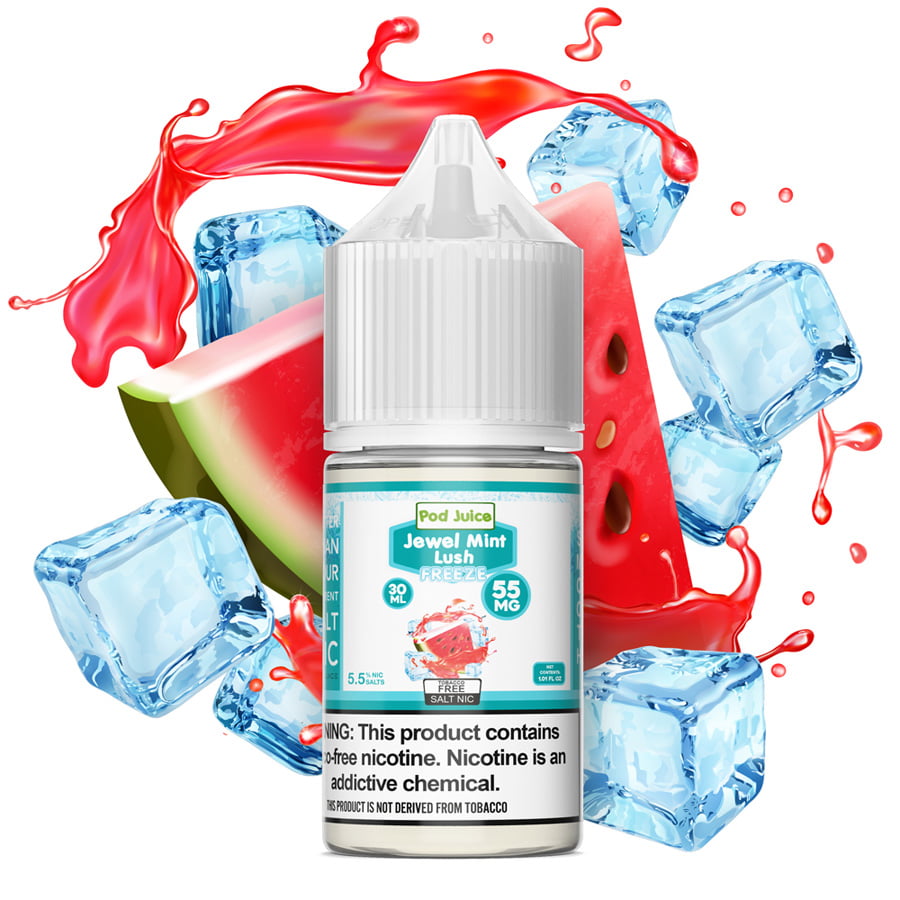 Jewel Mint Lush Freeze por Pod Juice 55