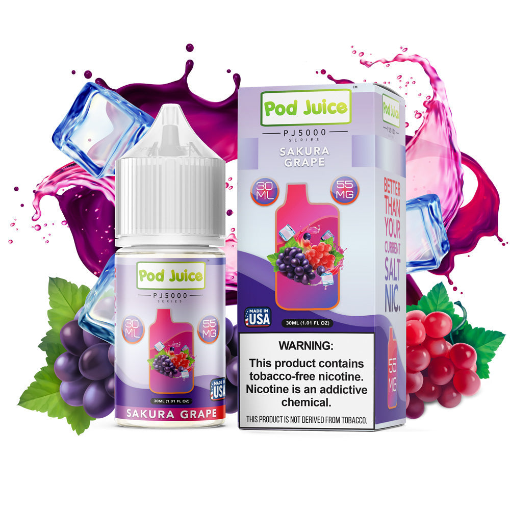 Sakura Grape By Pod Juice 55 (Serie PJ 5000)