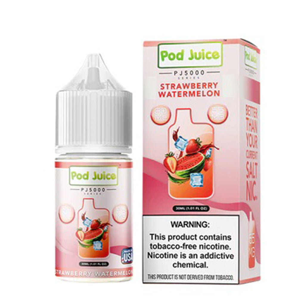 Sandía y fresa de Pod Juice 55 (Serie PJ 5000)