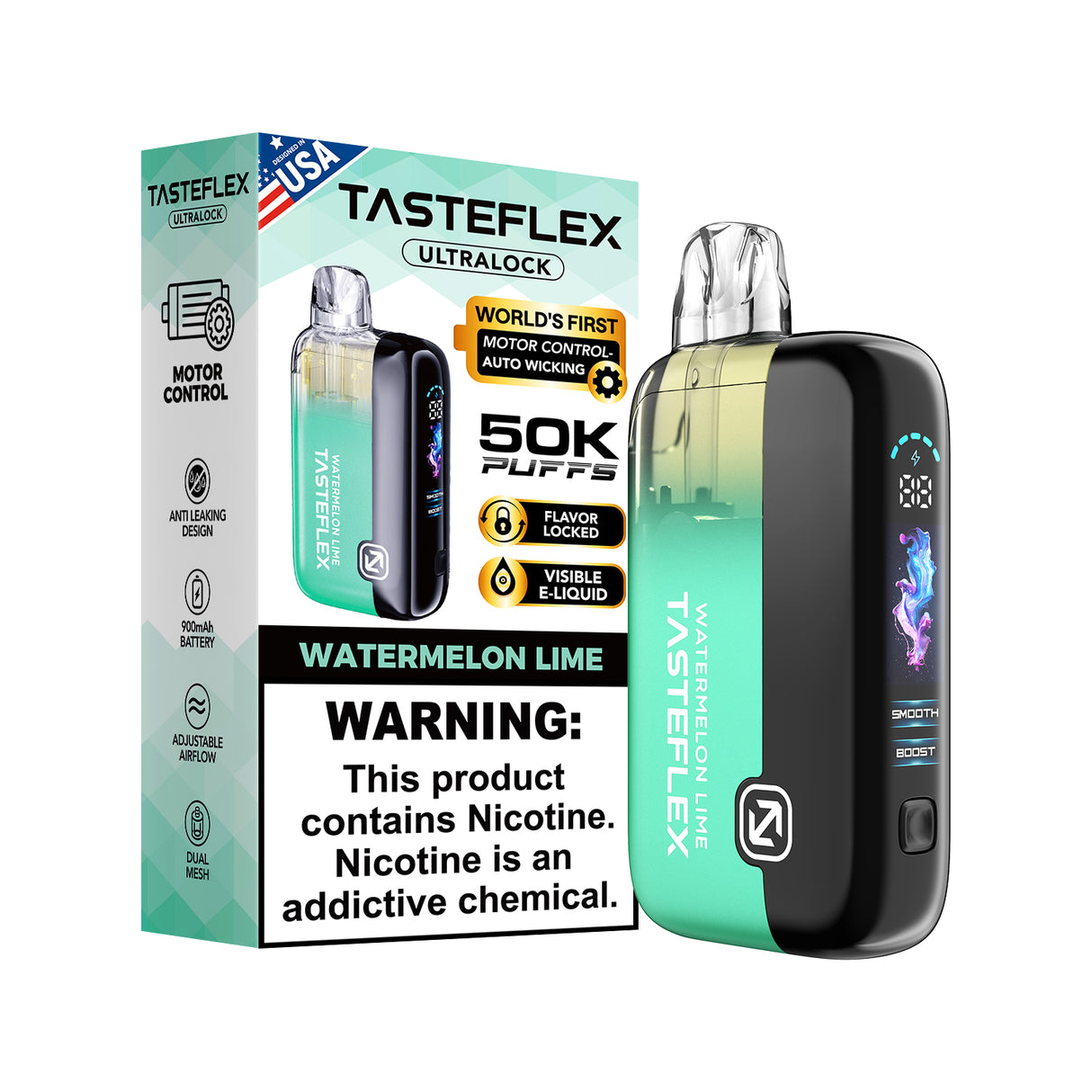 TasteFlex UltraLock 50000 Puffs