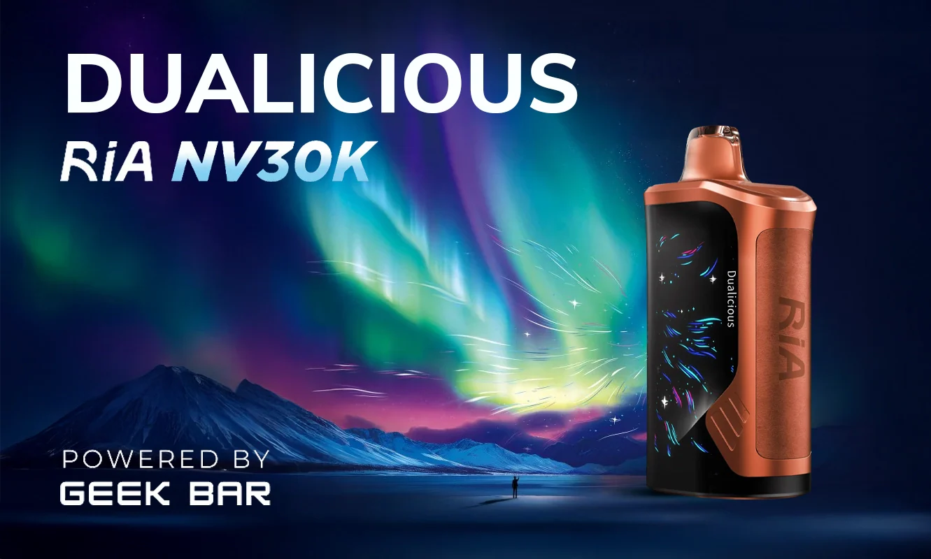 What to Know About Dualicious RIA Vape Flavors in the NV 30K Device