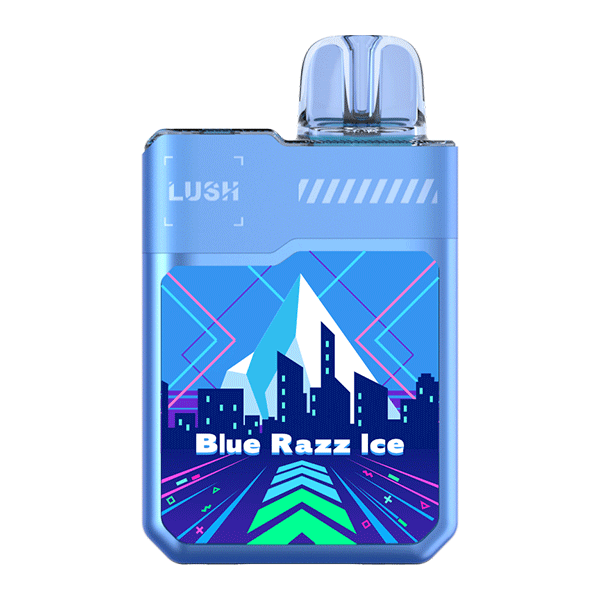 Blue Razz Ice Lush 20k Geek Bar Digiflavor