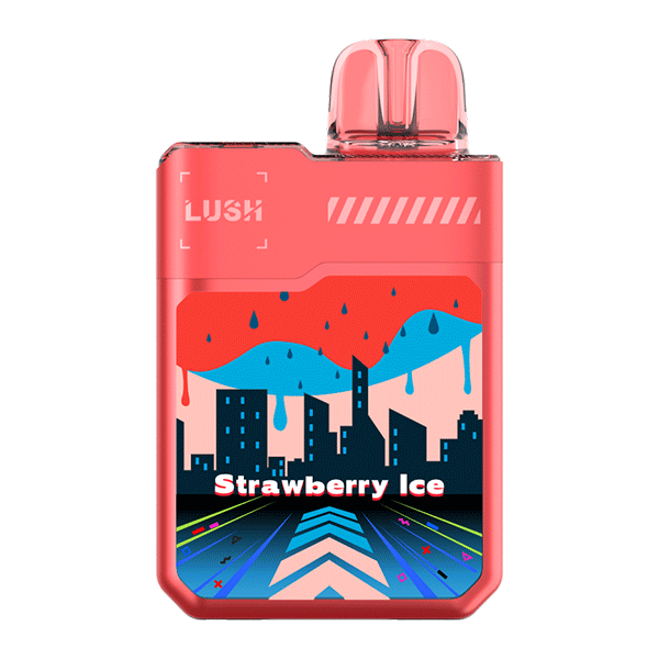 Strawberry Ice Lush 20k Geek Bar Digiflavor