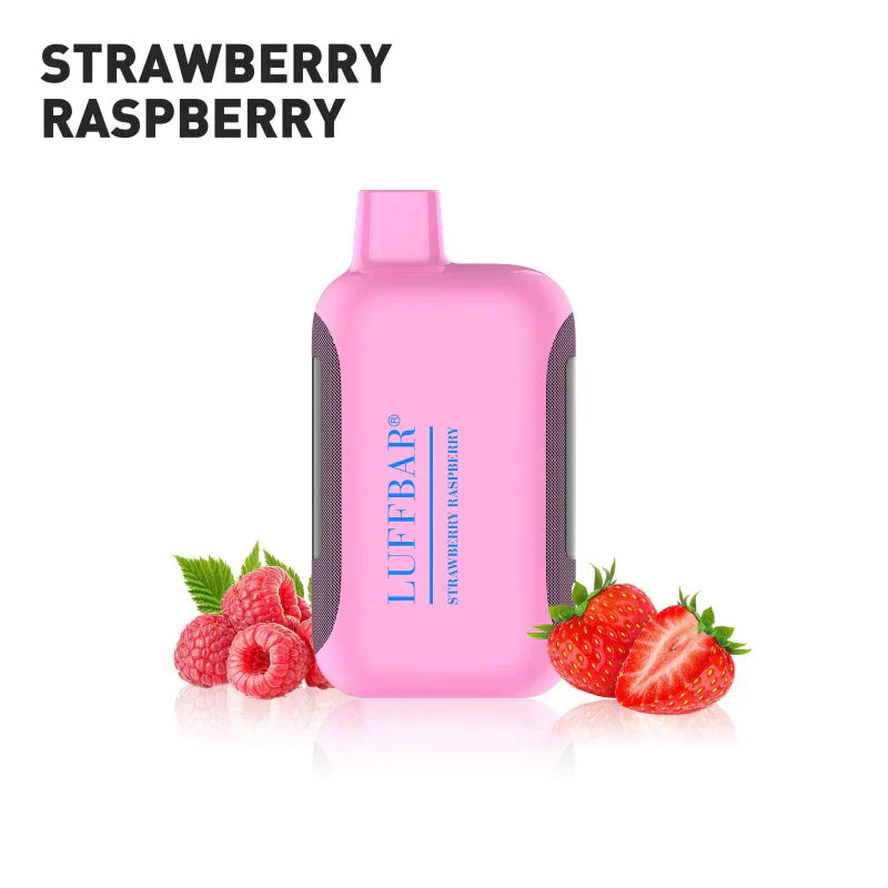 Strawberry Raspberry LuffBar Dually 20k Disposable Vape