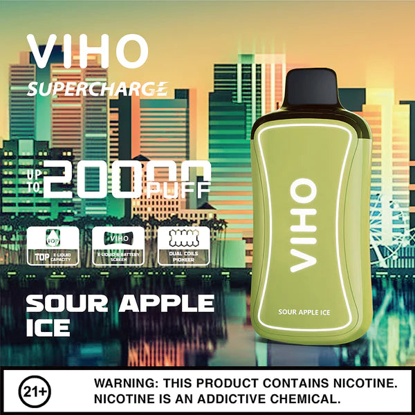 Hielo de manzana agria VIHO Supercharge 20k