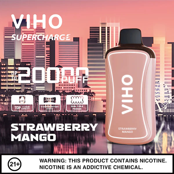 Strawberry Mango VIHO Supercharge 20k