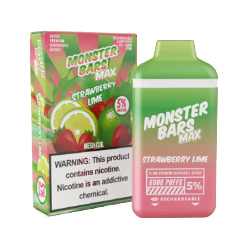 Strawberry Lime Monster Bars Max 6k